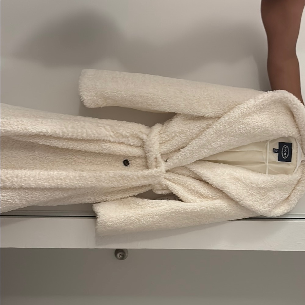 Scoop NYC Cream Teddy Jacket